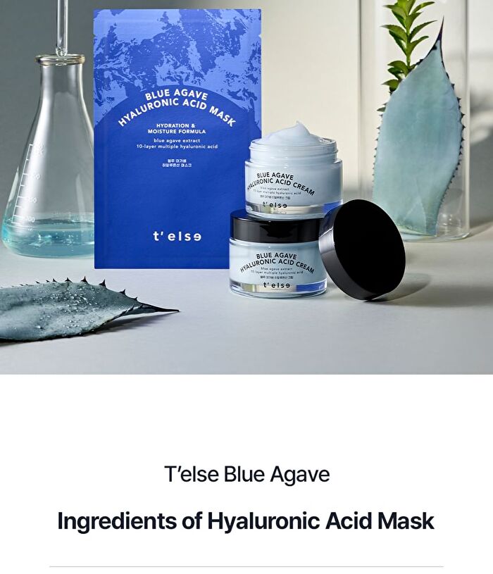 T\'else Blue Agave Hyaluronic Acid Mask Set - 5 sheets