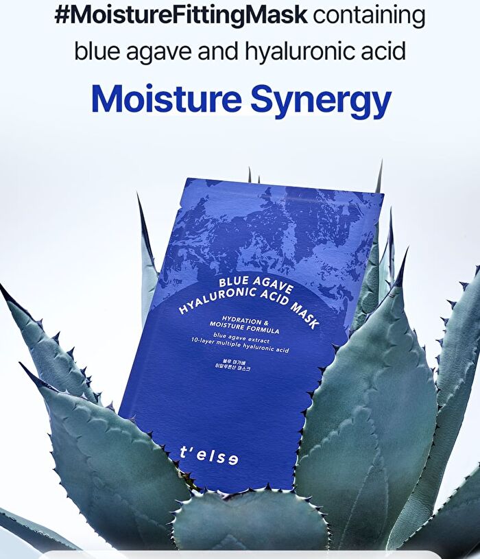 T\'else Blue Agave Hyaluronic Acid Mask Set - 5 sheets