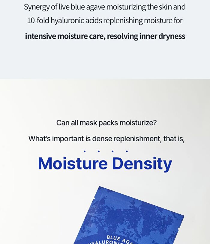 T\'else Blue Agave Hyaluronic Acid Mask Set - 5 sheets