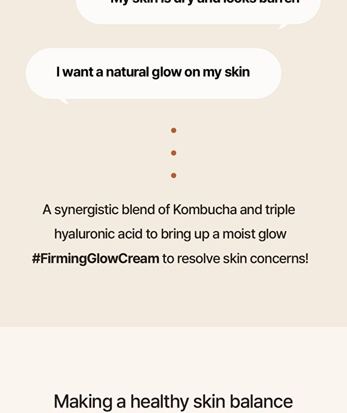 T\'else Kombucha Hydro Glow Cream - 50ml