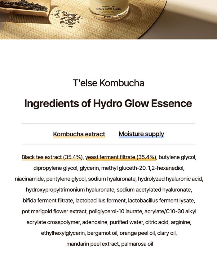 T\'else Kombucha Hydro Glow Essence - 150ml
