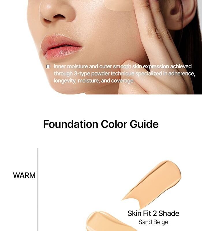 Cicamanu Skin Fit Foundation - 3 Colors - #0.5
