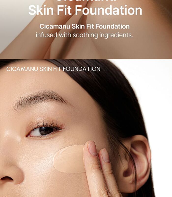 Cicamanu Skin Fit Foundation - 3 Colors - #0.5