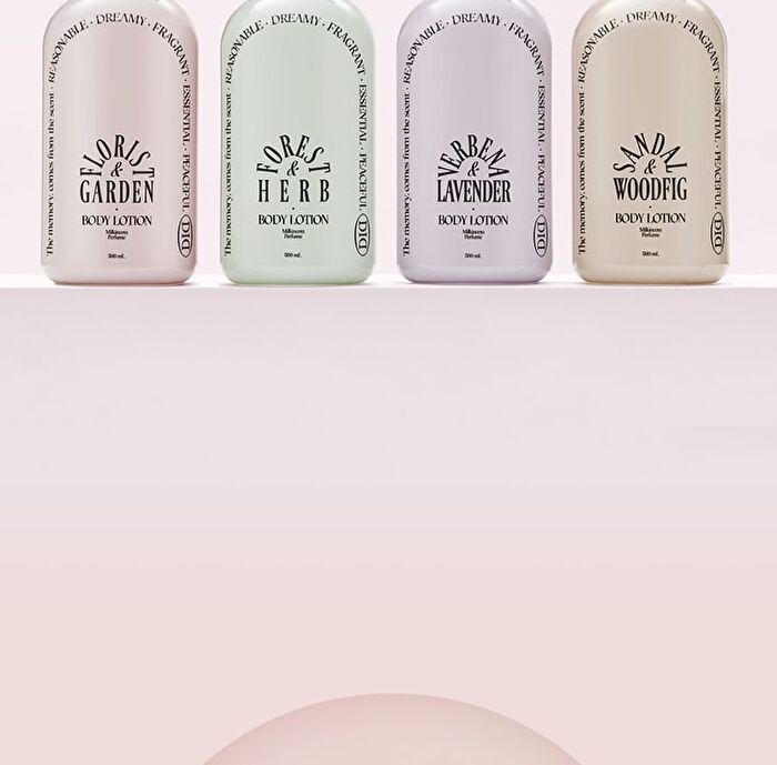 Milkincera Perfume Body Lotion - 4 Types - Verbena Lavender