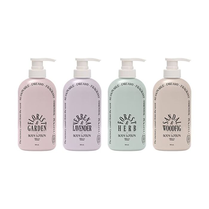 Milkincera Perfume Body Lotion - 4 Types - Verbena Lavender