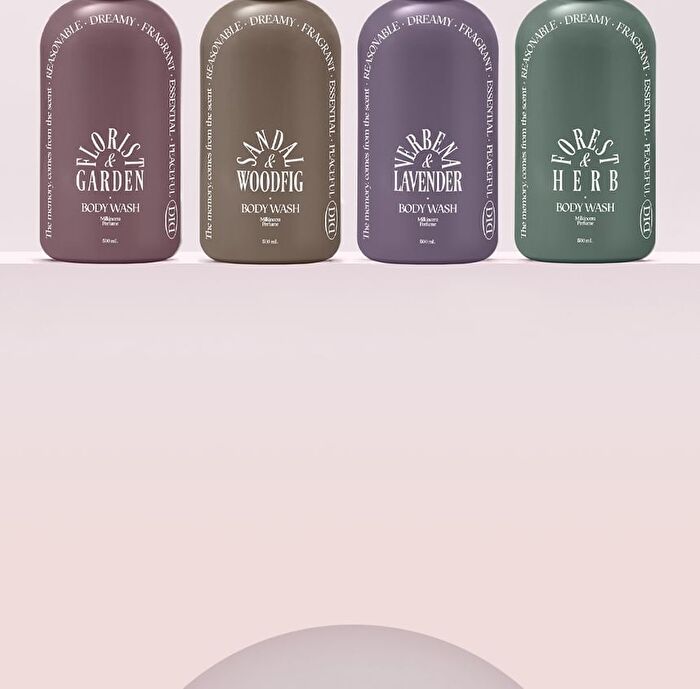 Milkincera Perfume Body Wash - 4 Types - Verbena Lavender