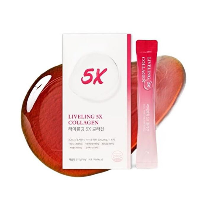 LIVELING 5X Collagen - 15g x 14 sticks