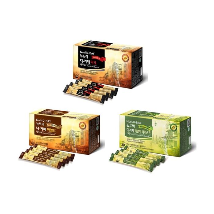 D-Cafe Diet - 3 Types - Mild Sweet Americano Taste