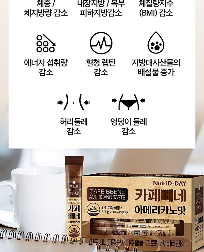 Cafe Bbene - 3 Types - Hazelnut Flavor