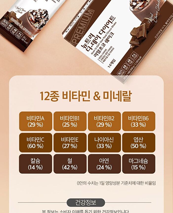 Diet Shake - 8 Types - Real Choco