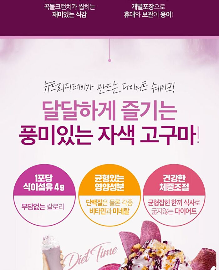 Diet Shake - 8 Types - Strawberry Yogurt