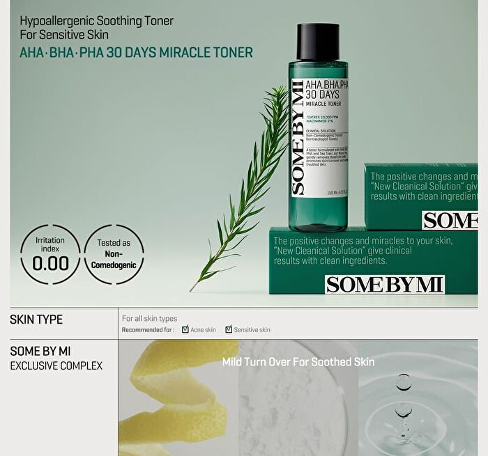 AHA, BHA, PHA 30 Days Miracle Toner 150ml - 2024 Version - 150ml