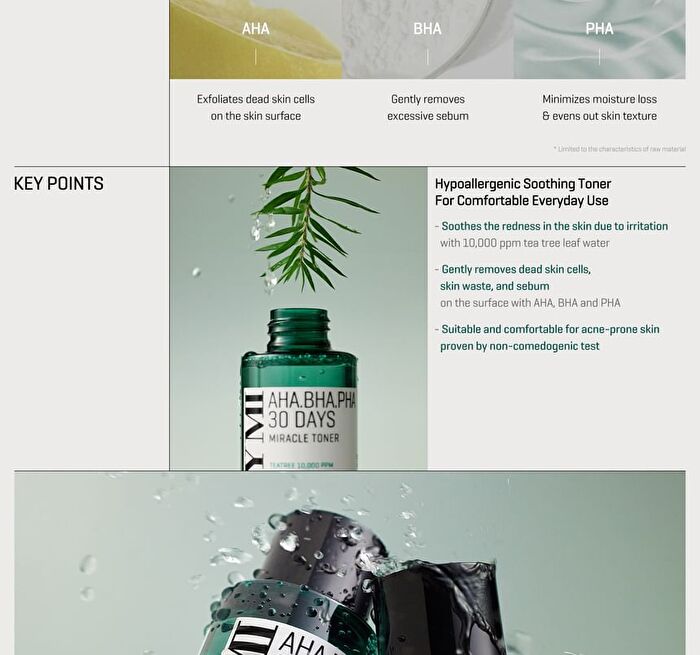 AHA, BHA, PHA 30 Days Miracle Toner 150ml - 2024 Version - 150ml