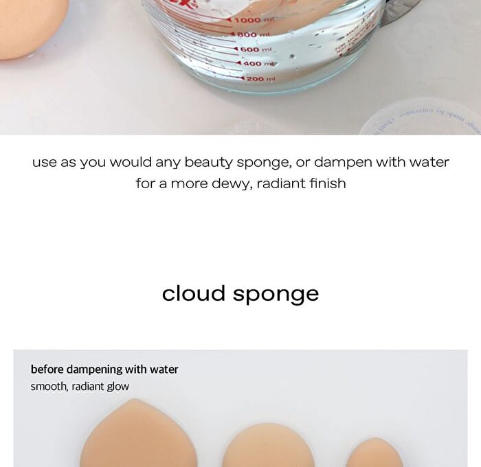glow Cloud Sponge Set - 3 sets