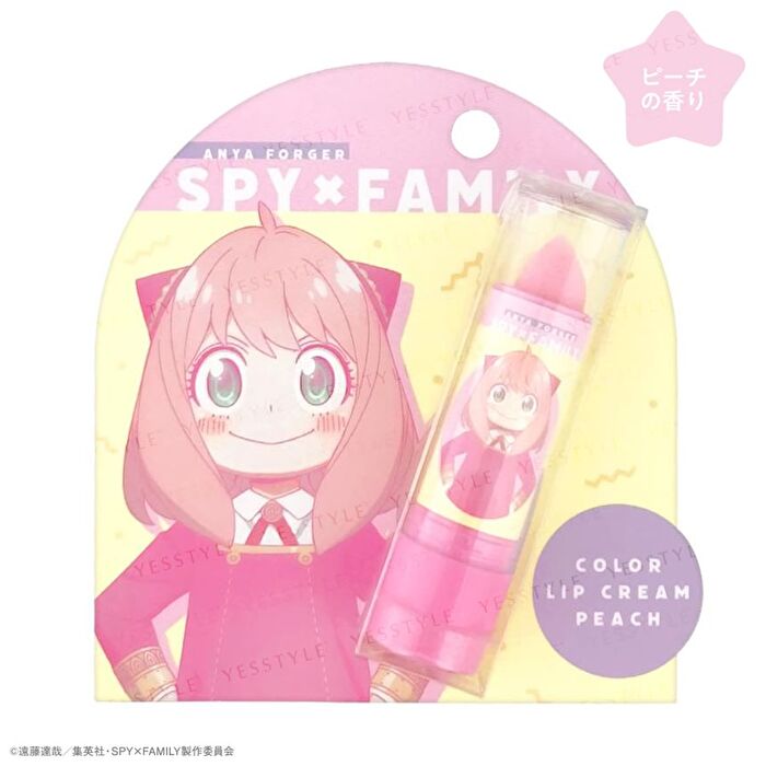 Shobido SPY x FAMILY Color Lip Cream - Peach