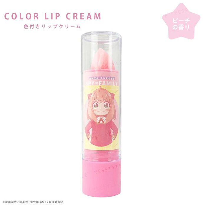 Shobido SPY x FAMILY Color Lip Cream - Peach
