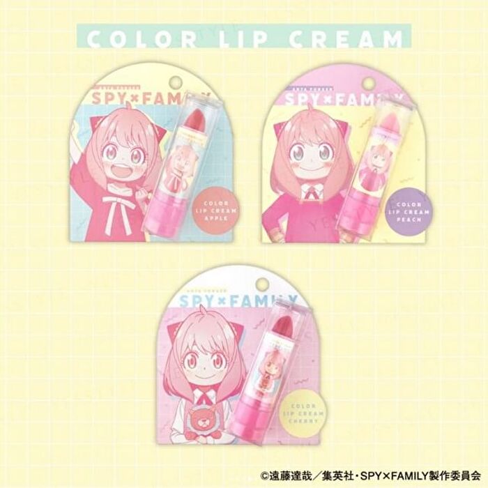 Shobido SPY x FAMILY Color Lip Cream - Peach