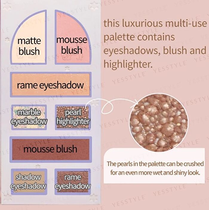 Lady Flower Palette - 03 Rose