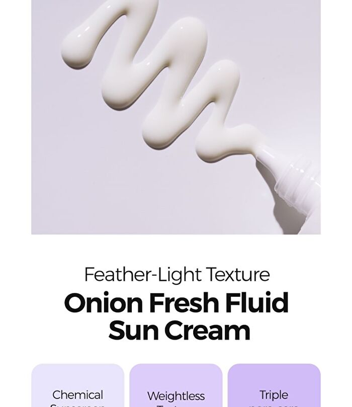 Onion Fresh Fluid Sun Cream - 50ml
