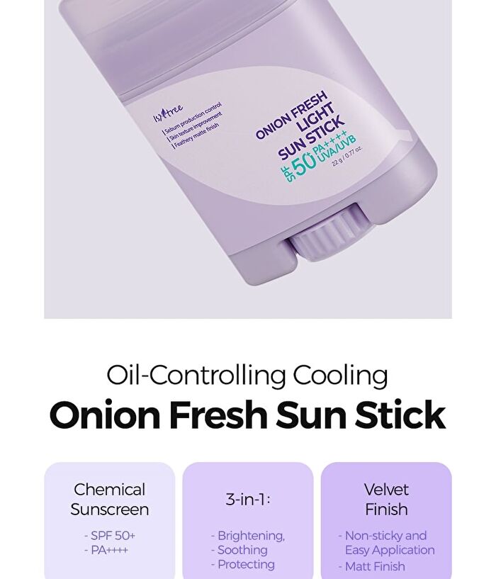 Onion Fresh Light Sun Stick - 22g