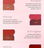Luv Hug Velvet Tint - 6 Colors - 2024 Version - No. 2 Mingle