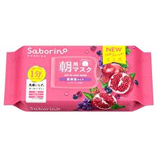 Bcl Saborino Morning All-in-one Mask N High Moisture Type Mixed Berry - 30 pcs