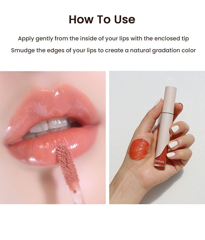 Dailism Lip Gloss - 7 Colors - 2024 Version - #04 Sheer Red