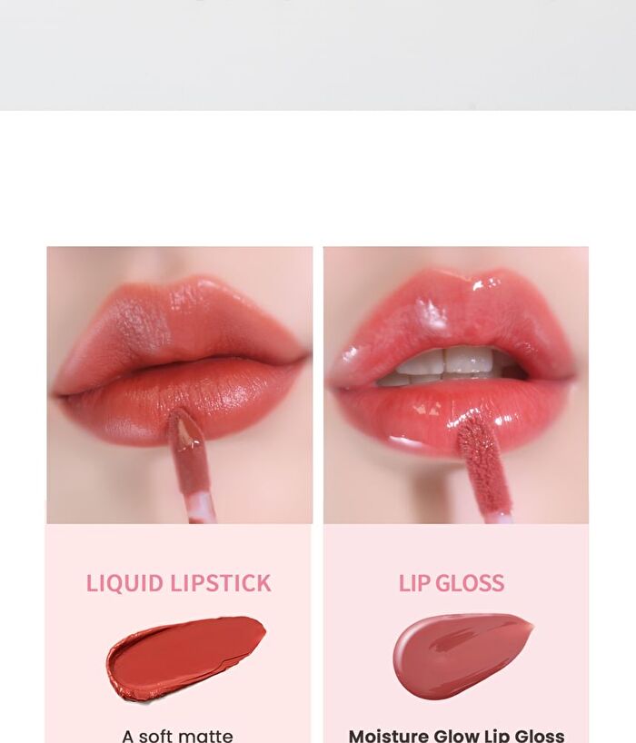 Dailism Lip Gloss - 7 Colors - 2024 Version - #04 Sheer Red