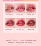 Dailism Lip Gloss - 7 Colors - 2024 Version - #04 Sheer Red