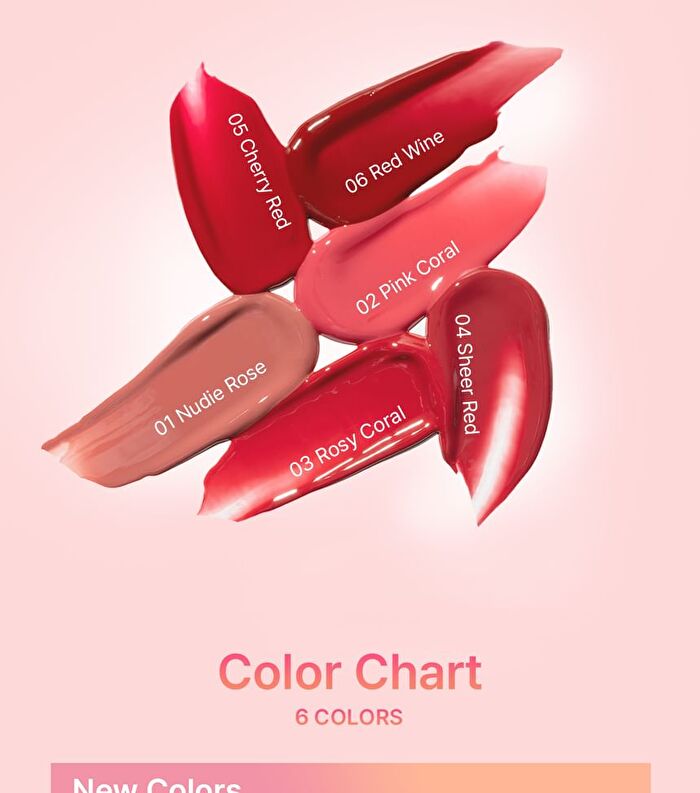 heimish Dailism Lip Gloss - 7 Colors - 2024 Version - #03 Rosy Coral