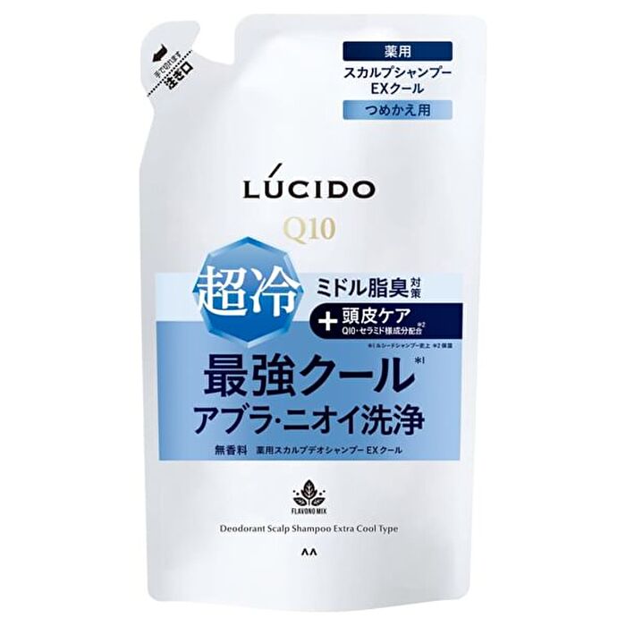 Lucido Q10 Deodorant Scalp Shampoo Extra Cool Type - 450ml