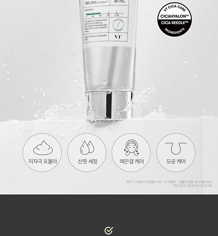 Vt Reedle Shot Cleanser - 80ml