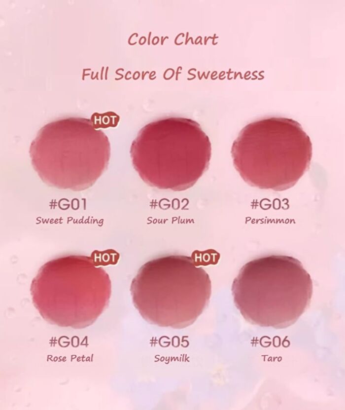 Water Light Lip Glaze - 3 Colors (4-6) - #G05 Soymilk - 2.7g