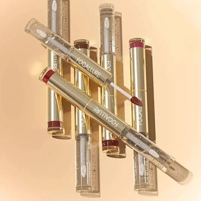 Focallure New Juicy Lip Oil Duo - 3 Colors - #BB01 Hazelnut Spread