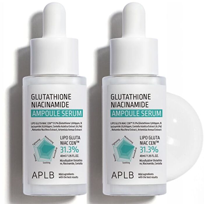 Aplb Glutathione Niacinamide Ampoule Serum Set - 2 pcs