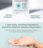 Aplb Glutathione Niacinamide Sheet Mask Set - 25ml x 10 Sheets
