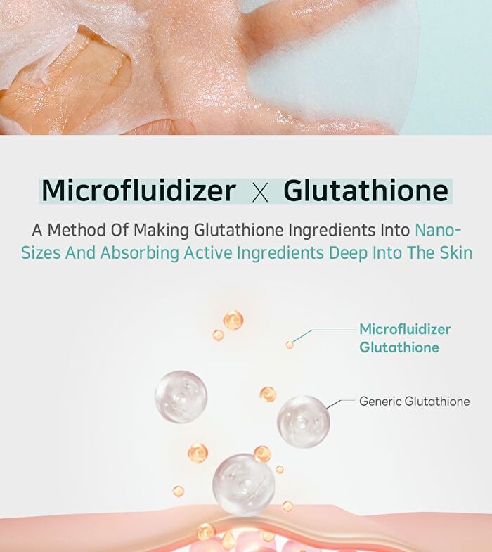 Aplb Glutathione Niacinamide Sheet Mask Set - 25ml x 10 Sheets
