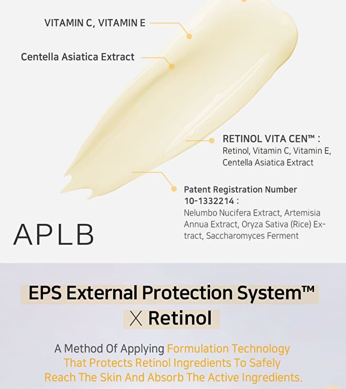Aplb Retinol Vitamin C Vitamin E Facial Cream Set - 2 pcs