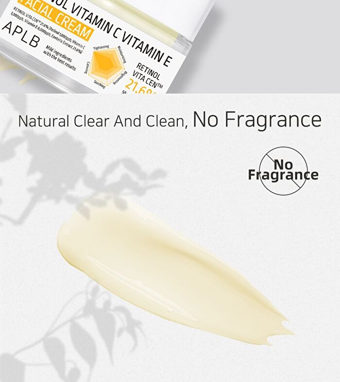 Aplb Retinol Vitamin C Vitamin E Facial Cream Set - 2 pcs