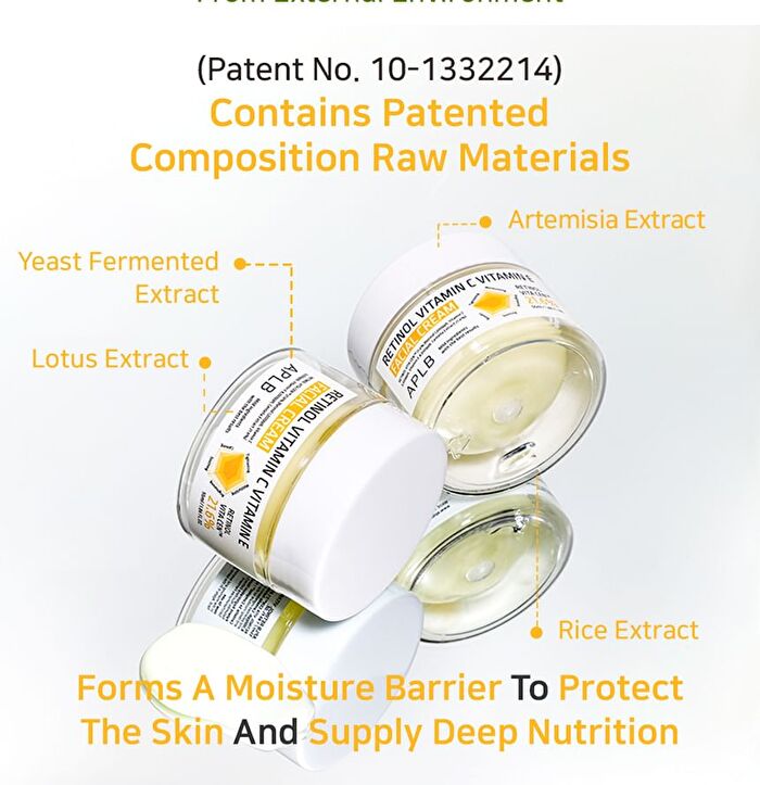 Aplb Retinol Vitamin C Vitamin E Facial Cream Set - 2 pcs
