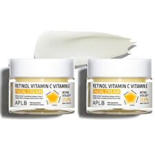 Aplb Retinol Vitamin C Vitamin E Facial Cream Set - 2 pcs