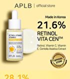 Aplb Retinol Vitamin C Vitamin E Ampoule Serum Set - 2 pcs