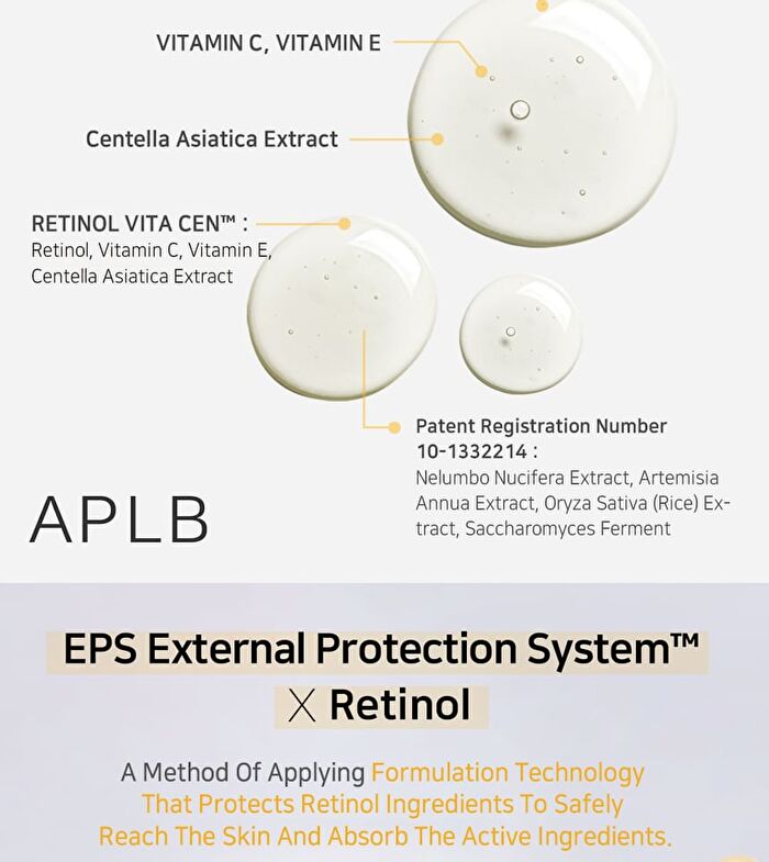 Aplb Retinol Vitamin C Vitamin E Ampoule Serum Set - 2 pcs