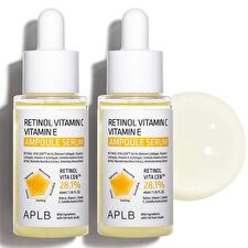 Aplb Retinol Vitamin C Vitamin E Ampoule Serum Set - 2 pcs
