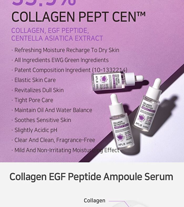 Aplb Collagen EGF Peptide Ampoule Serum Set - 2 pcs
