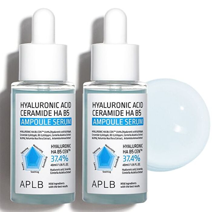 Aplb Hyaluronic Acid Ceramide HA B5 Ampoule Serum Set - 2 pcs