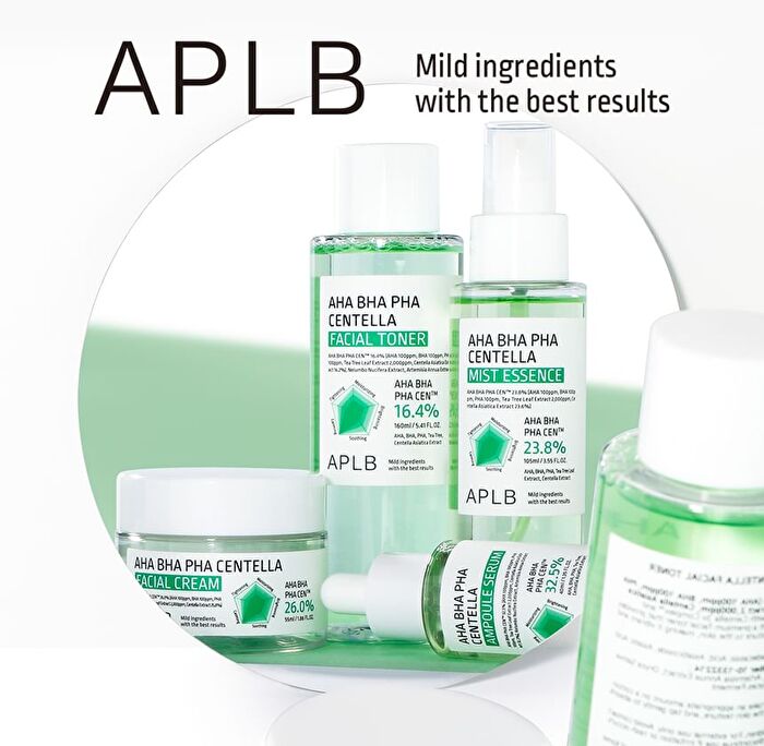 Aplb AHA BHA PHA Centella Ampoule Serum Set - 2 pcs