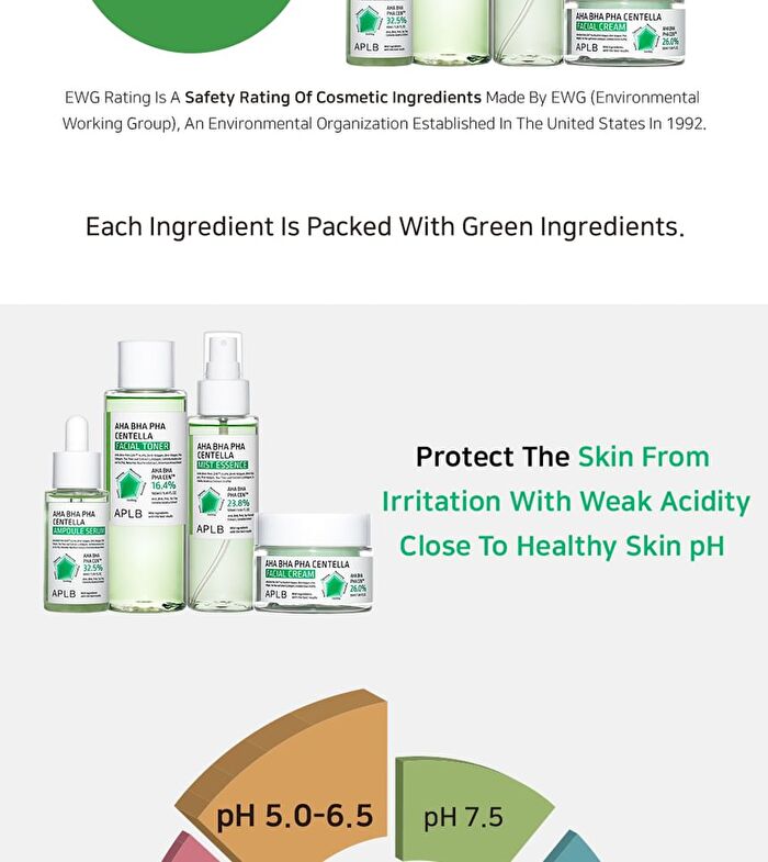 Aplb AHA BHA PHA Centella Ampoule Serum Set - 2 pcs