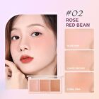 Multi Blush Palette - 2 Colors - #02 Rose Red Bean - 13.5g