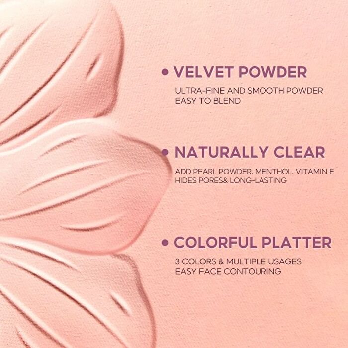 Multi Blush Palette - 2 Colors - #02 Rose Red Bean - 13.5g